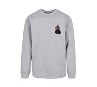 F4NT4STIC Sweat-shirt 'Wizard Cat' beige / bleu / gris / noir, Taille 4XL
