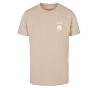 F4NT4STIC T-Shirt 'ACDC Lightning Bolt' beige / blanc, Taille M