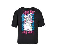 F4NT4STIC T-shirt 'Alice im Wunderland' bleu clair / rose / noir / blanc, Taille L