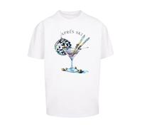 F4NT4STIC T-Shirt 'Après Ski Martini Winter Sport' mélange de couleurs / blanc, Taille XS