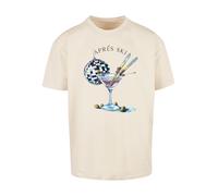 F4NT4STIC T-Shirt 'Après Ski Martini Winter Sport' sable / mélange de couleurs, Taille S