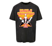 F4NT4STIC T-Shirt 'Arcade Triple Shot Atari Retro Gaming' jaune / noir, Taille 5XL