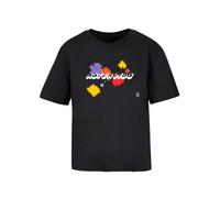F4NT4STIC T-shirt 'Atari Asteroids Retro Gameplay' mélange de couleurs / noir, Taille L