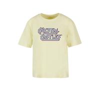 F4NT4STIC T-shirt 'Atari Crystal Castles Retro Gaming' jaune / jaune pastel / mélange de couleurs / noir, Taille L