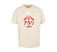 F4NT4STIC T-Shirt 'Atari Japan Retro Arcade Games' sable / rouge / noir / blanc, Taille L