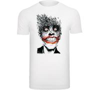 F4NT4STIC T-Shirt 'Batman The Joker Bats' rouge feu / noir / blanc, Taille XXXL