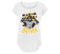 F4NT4STIC T-shirt 'Batman TV Series Nananana' jaune / gris / noir / blanc, Taille 5XL