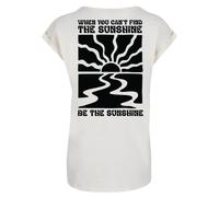 F4NT4STIC T-shirt 'Be The Sunshine' sable / noir, Taille M