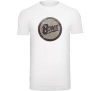 F4NT4STIC T-Shirt beige foncé / chocolat / blanc, Taille L