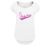 F4NT4STIC T-shirt 'Betty Boop Baseball' rose / blanc, Taille 5XL