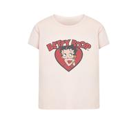F4NT4STIC T-shirt 'Betty Boop Love Red Dress' rose ancienne / rouge, Taille XXXL