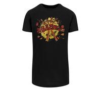 F4NT4STIC T-Shirt 'Big Bang Theory Bazinga Explosion and Big Bang Theory' jaune / rouge / noir, Taille XXL