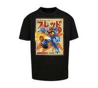 F4NT4STIC T-Shirt 'Big Hero 6 Fred Newspaper' noir, Taille XS