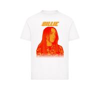 F4NT4STIC T-Shirt 'Billie Eilish' jaune foncé / orange / blanc, Taille 122-128
