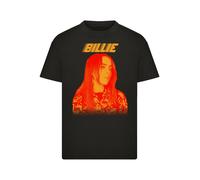 F4NT4STIC T-Shirt 'Billie Eilish' jaune / rouge / noir, Taille 134-140
