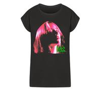 F4NT4STIC T-shirt 'Billie Eilish Pink Face' vert / rose néon / noir, Taille 6XL