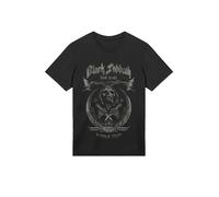 F4NT4STIC T-Shirt 'Black Sabbath The End World Tour' gris / noir, Taille L