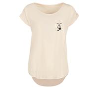 F4NT4STIC T-shirt 'Boo Crew Halloween' beige / noir, Taille S