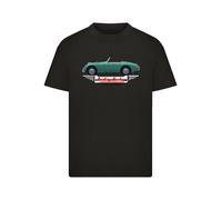F4NT4STIC T-Shirt 'British Motor Heritage Austin Healey Sprite Mk1' émeraude / rouge / noir / blanc, Taille 158-164