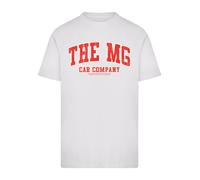 F4NT4STIC T-Shirt 'British Motor Heritage The MG Car Company' rouge / blanc, Taille XXL
