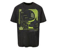 F4NT4STIC T-Shirt 'Buzz Lightyear Buzz Tech Panel' citron vert / noir, Taille M