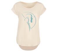 F4NT4STIC T-shirt 'Buzz Lightyear Space Helmet Stare' sable / bleu clair, Taille XS