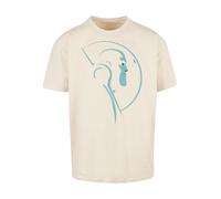 F4NT4STIC T-Shirt 'Buzz Lightyear Space Helmet Stare' sable / turquoise / noir, Taille M