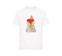 F4NT4STIC T-Shirt 'Care Bears The Original 10' mélange de couleurs / blanc, Taille 146-152