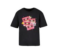 F4NT4STIC T-shirt 'Christmas Retro Song' mélange de couleurs / noir, Taille XXXL