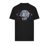F4NT4STIC T-Shirt 'Citroen Type H 1947' gentiane / rouge / noir / blanc, Taille L