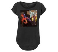 F4NT4STIC T-shirt 'David Bowie Let's Dance Album Cover' mélange de couleurs / noir, Taille XL