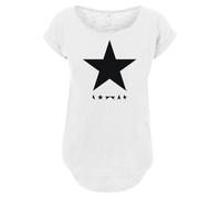 F4NT4STIC T-shirt 'David Bowie' noir / blanc, Taille 5XL