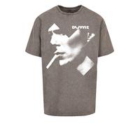 F4NT4STIC T-Shirt 'David Bowie Smoke' pierre / blanc, Taille XXXL