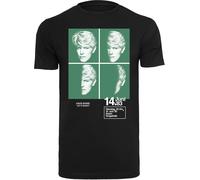 F4NT4STIC T-Shirt 'David Bowie' vert / noir / blanc, Taille 5XL