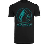 F4NT4STIC T-Shirt 'DC Comics Aquaman' turquoise / noir, Taille M