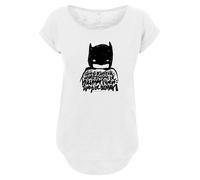 F4NT4STIC T-shirt 'DC Comics Batman Always Be Yourself' noir / blanc, Taille 4XL