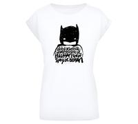 F4NT4STIC T-shirt 'DC Comics Batman Always Be Yourself' noir / blanc, Taille XXL