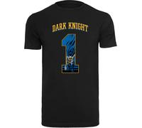 F4NT4STIC T-Shirt 'DC Comics Batman Football Dark Knight' bleu cobalt / gris / orange / noir, Taille 4XL