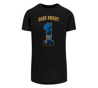F4NT4STIC T-Shirt 'DC Comics Batman Football Dark Knight' bleu / jaune / noir, Taille 5XL