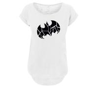 F4NT4STIC T-shirt 'DC Comics Batman Logo' noir / blanc, Taille XXL
