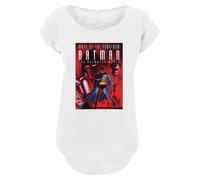 F4NT4STIC T-shirt 'DC Comics Batman Mask Of The Phantasm' bleu / rouge foncé / noir / blanc, Taille 5XL