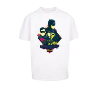 F4NT4STIC T-Shirt 'DC Comics Batman TV Series Character Pop' jaune / pétrole / violet / blanc, Taille XXL