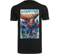 F4NT4STIC T-Shirt 'DC Comics Fandome Superman Superheld Collage' mélange de couleurs / noir, Taille M