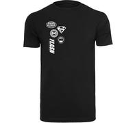 F4NT4STIC T-Shirt 'DC Comics Justice League' noir / blanc, Taille XXL