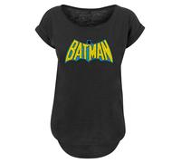 F4NT4STIC T-shirt 'DC Comics Superhelden Batman' bleu / jaune / noir, Taille XXXL