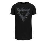 F4NT4STIC T-Shirt 'DC Comics Superman My Father, My Hero' anthracite / noir, Taille M