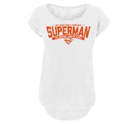 F4NT4STIC T-shirt 'DC Comics Superman My Hero' rouge orangé / blanc, Taille XXXL