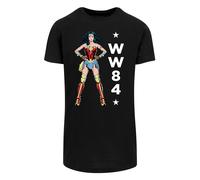 F4NT4STIC T-Shirt 'DC Comics Wonder Woman 84 Standing' citron vert / rouge carmin / noir / blanc, Taille XXL