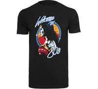 F4NT4STIC T-Shirt 'DC Comics Wonder Woman 84 Welcome To The 80s' bleu / orange / pourpre / noir, Taille 4XL