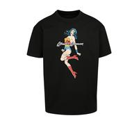 F4NT4STIC T-Shirt 'DC Comics Wonder Woman Jump' beige / bleu / rouge / noir, Taille 5XL